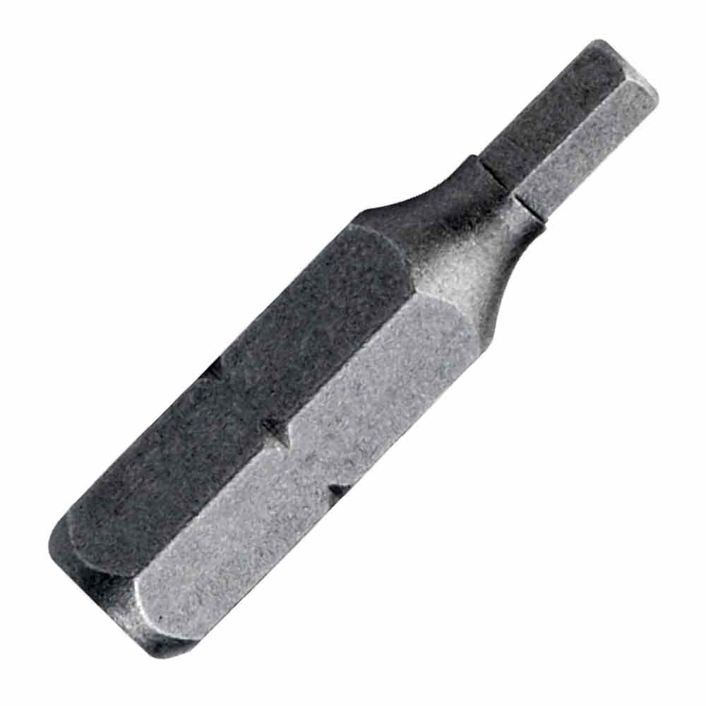 1-inch hex insert screwdriver bit with 1/4-inch hex shank, ideal for power drills and drivers