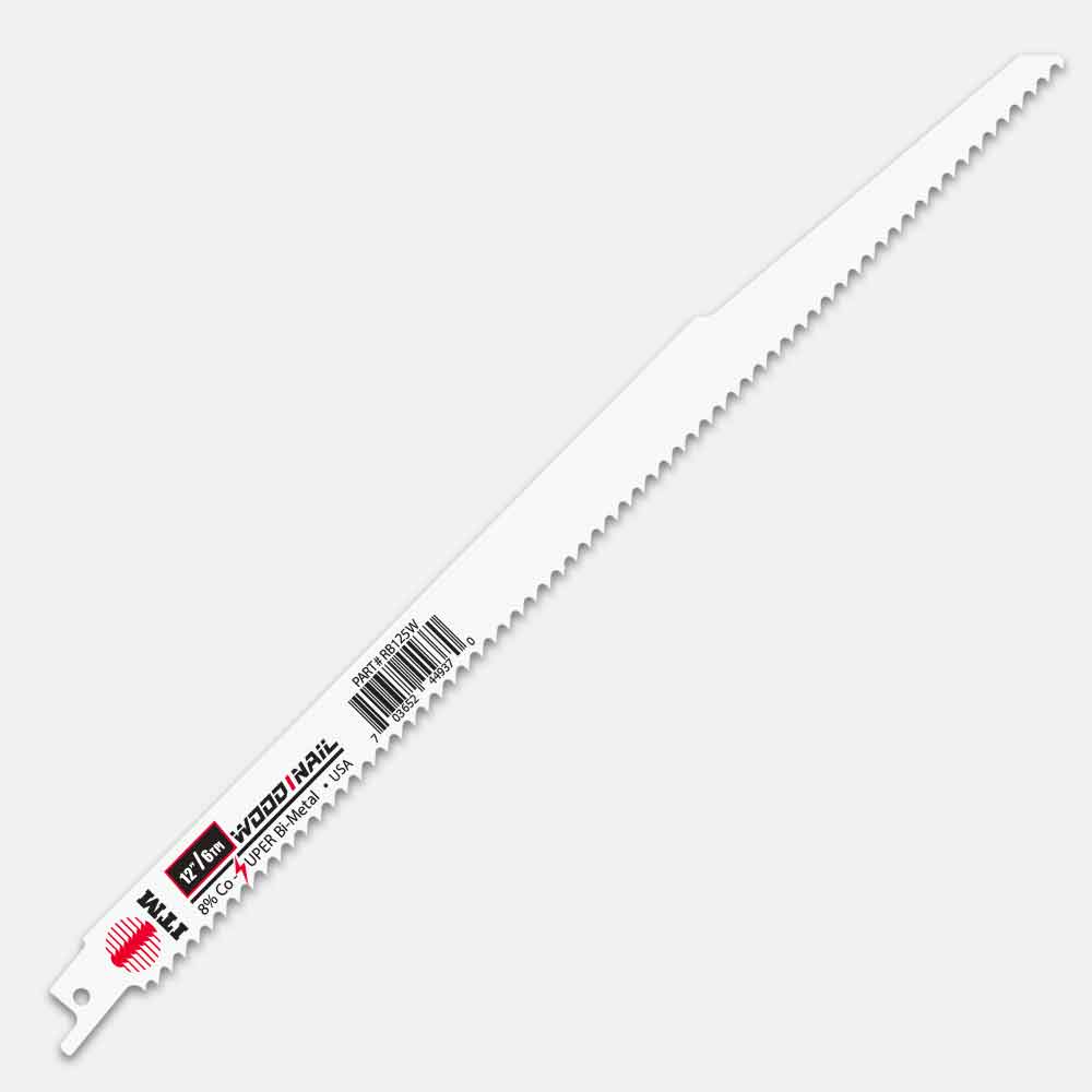VIGOR bi-metal reciprocating blades for cutting wood, fiberboard, steel and aluminum