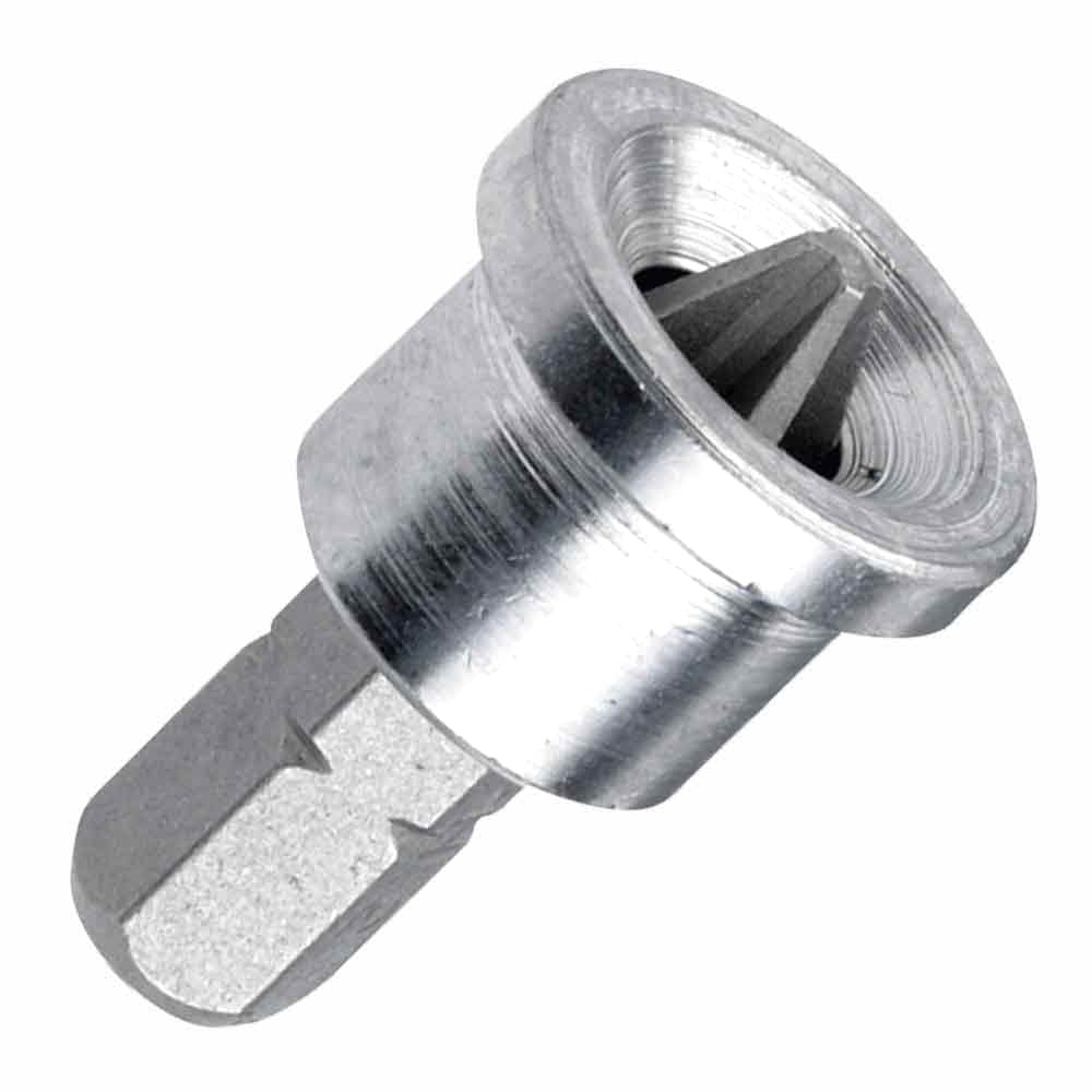 1-inch overall length Phillips stopper bit with 1/4-inch hex shank and depth stop collar”