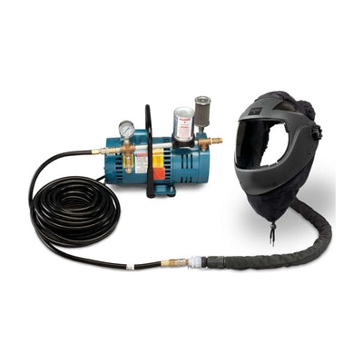 Allegro EZ Air Flex Grinding Air Shield Supplied-Air Respirator System, 1-Worker, 50' Hose, part 9250-01