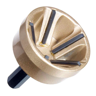 Bar Champ M2 HSS outer reamer with 1/4-inch hex impact shank