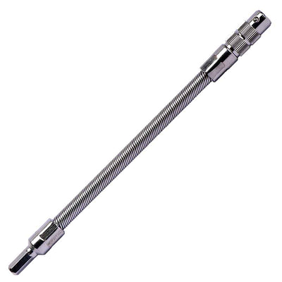 7-1/4-inch flexible magnetic bit holder with 1/2-inch body diameter and ball retaining ring for drill and driver use