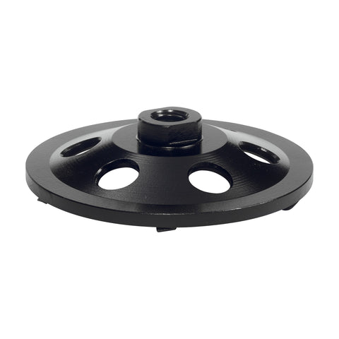 5" x 5/8"-11 PCD Cup Wheel for Coating Removal, 6 Segments
