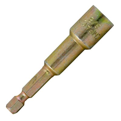 1/4”-hex magnetic nut setter for impact drivers and wrenches, industrial-grade, impact-resistant, one-piece construction, available in various sizes for professional fastening