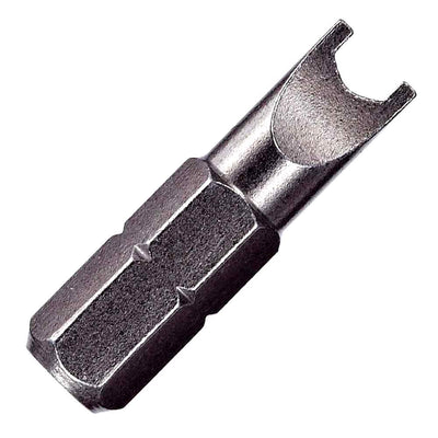 1/4-inch hex shank spanner insert bit, 1-inch long, for precision screw driving and drilling tasks