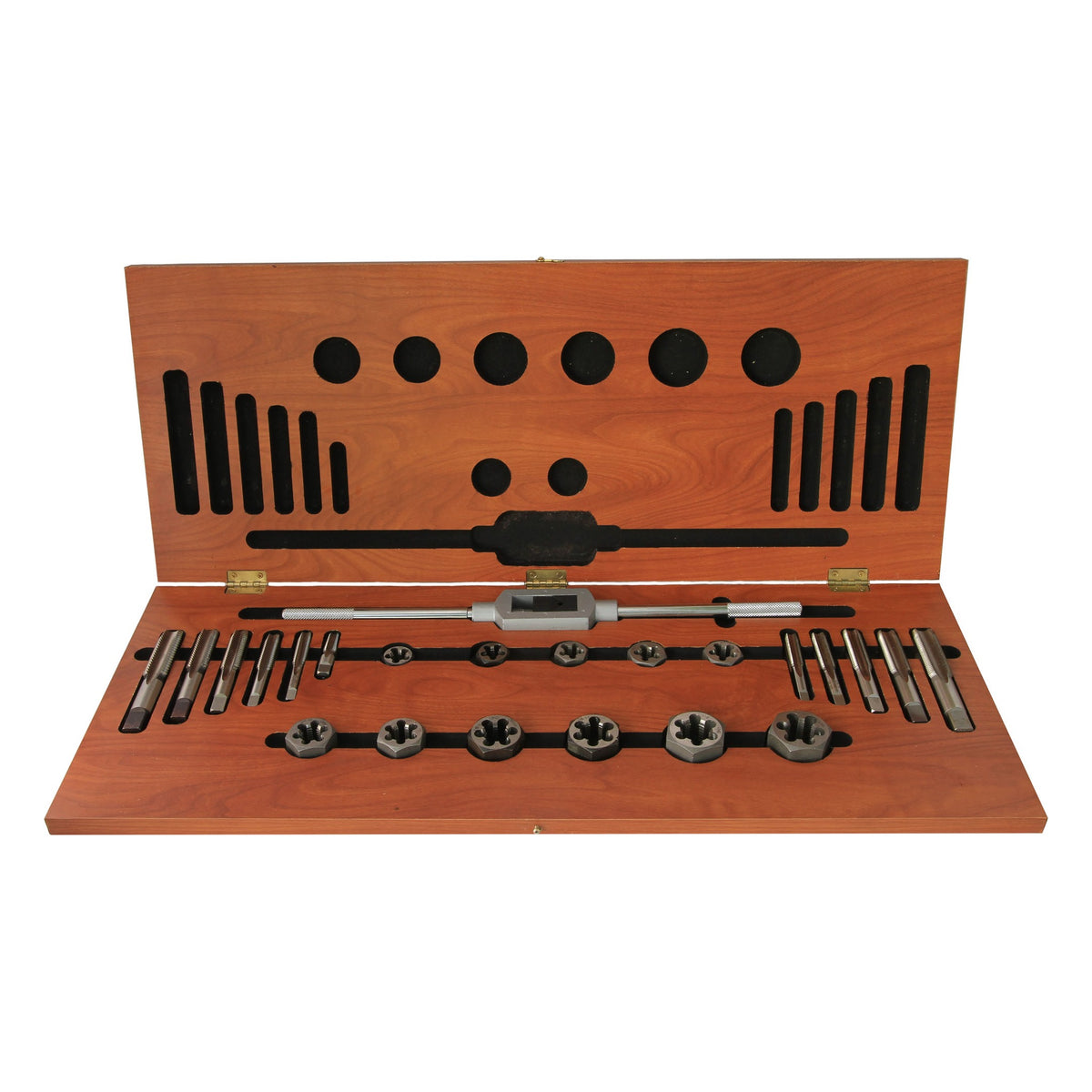 Triumph 23-Piece Tap & Hex Die Set, UNC & UNF, 9/16 inch - 1 inch, part 2000H25