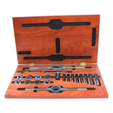 20-Piece Tap & Round Adjustable Die Set, UNF, 1/4" - 3/4"