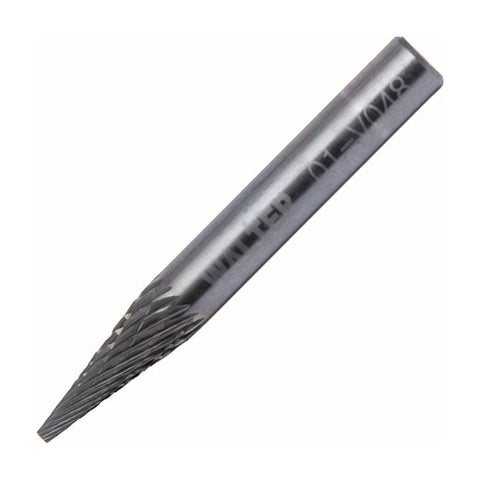 1/4" x 3/4" SM-2 Conical Carbide Burr, Double Cut