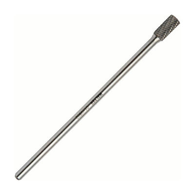 Walter 3/8 inch cylindrical carbide burr, double cut, part 01V602