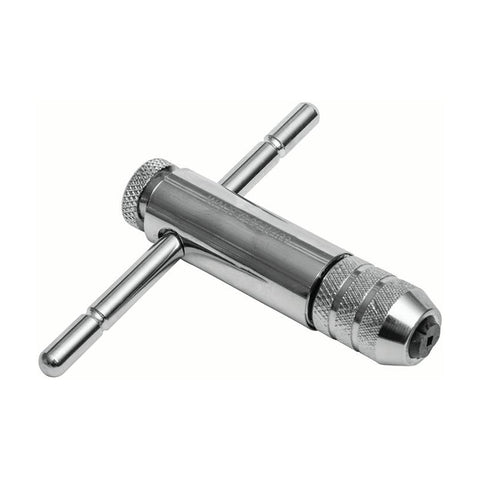 #1-T T-Handle Tap Wrench with 3-Position Ratchet, 6/32" to 1/4" Capacity