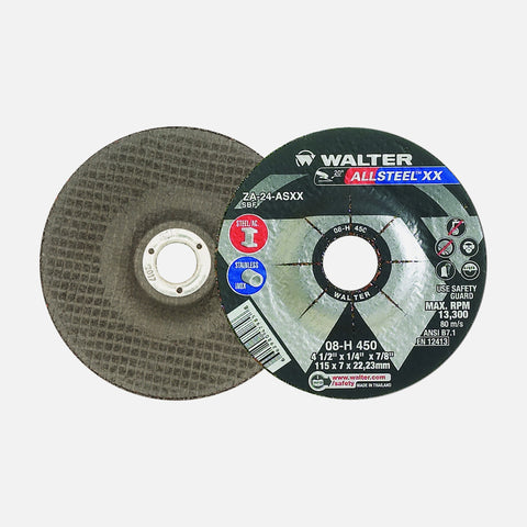 4-1/2" x 1/4" x 7/8" HP XX Grinding Wheel, Type 27