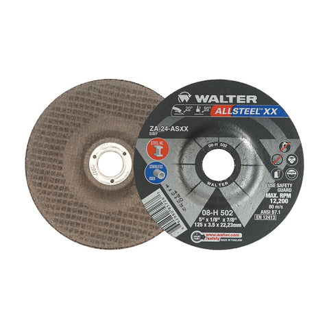 5" x 1/8" x 7/8" HP XX Grinding Wheel, Type 27