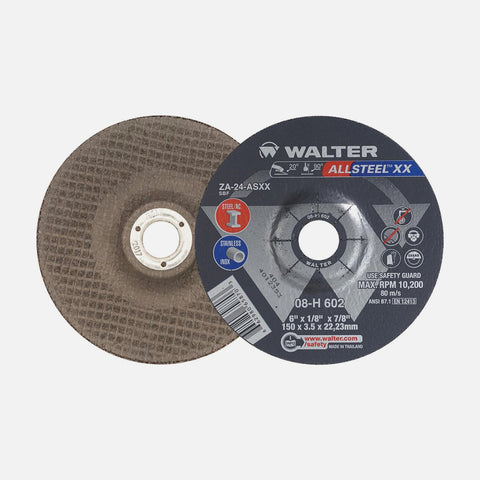 6" x 1/8" x 7/8" HP XX Grinding Wheel, Type 27