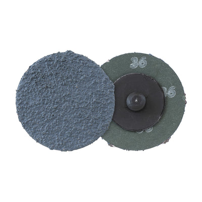 Walter 3" x 1/4" SPINLOCK Zirconia Alumina Resin Fibre Disc, 60 Grit