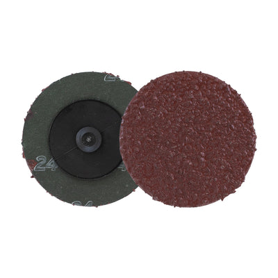 Walter 1-1/2" x 1/4" SPINLOCK Ceramic Resin Fibre Disc, 40 Grit (shown: similar 09D102)