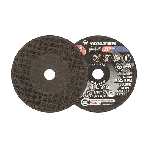 2" x 1/16" x 1/4" ZIP Cut-Off Wheel, Type 1