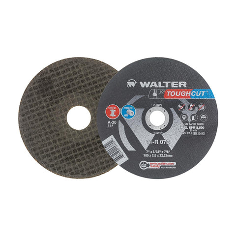 7" x 3/32" x 7/8" TOUGHCUT Cut-Off Wheel, Type 1