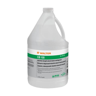 Walter CB 100 Ultra-Strength Parts Washing Solution, 3.78 L (1 gal) Jug, part 53G165