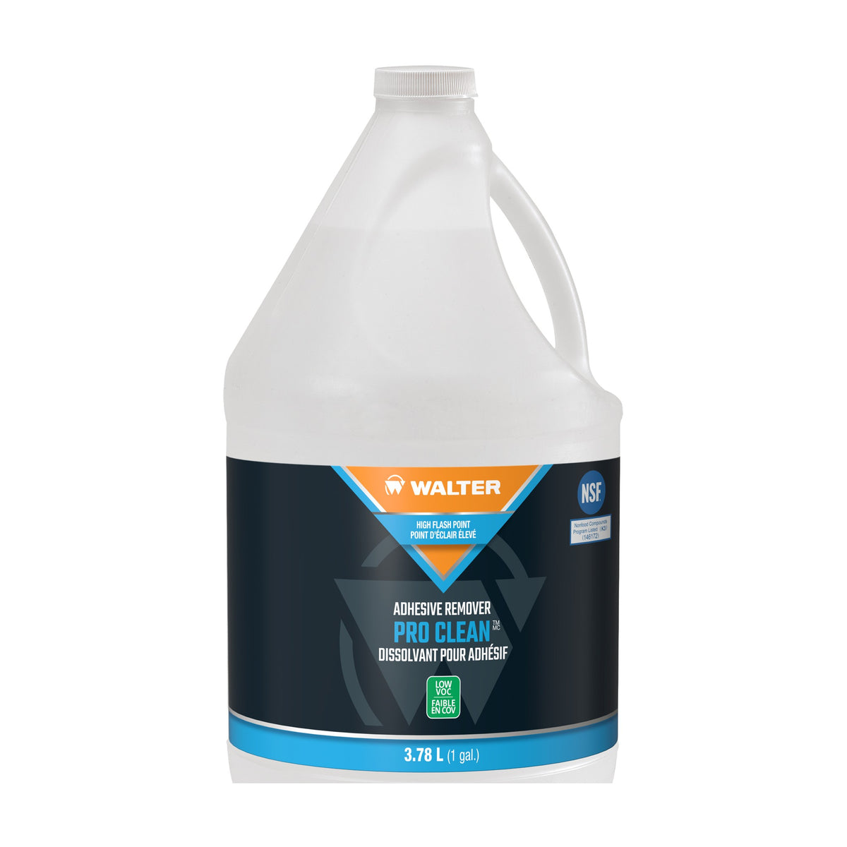 Walter PRO CLEAN Natural Solvent Adhesive and Paint Remover, 3.78 L (1 gal) Jug, part 53G525