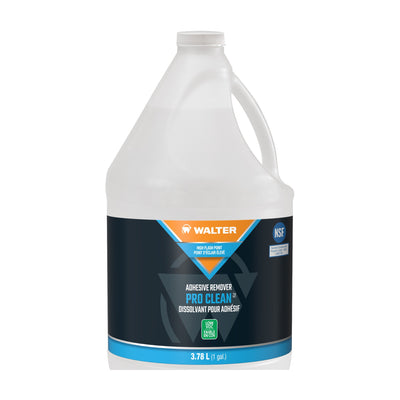 Walter PRO CLEAN Natural Solvent Adhesive and Paint Remover, 3.78 L (1 gal) Jug, part 53G525