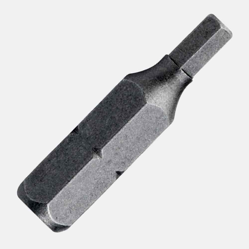 1-inch hex insert screwdriver bit with 1/4-inch hex shank, ideal for power drills and drivers