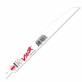 VIGOR demolition recip blades, bi-metal 8% cobalt teeth Rc 65-67 with rigid, thick low-vibration design