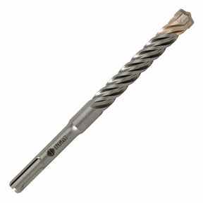 HD SDS-PLUS rotary hammer drill bit with 4×90° with tungsten carbide head, low vibration self-centering tip for reinforced concrete and masonry