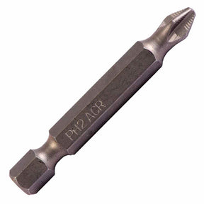Phillips ACR power bit with 1/4-inch hex shank