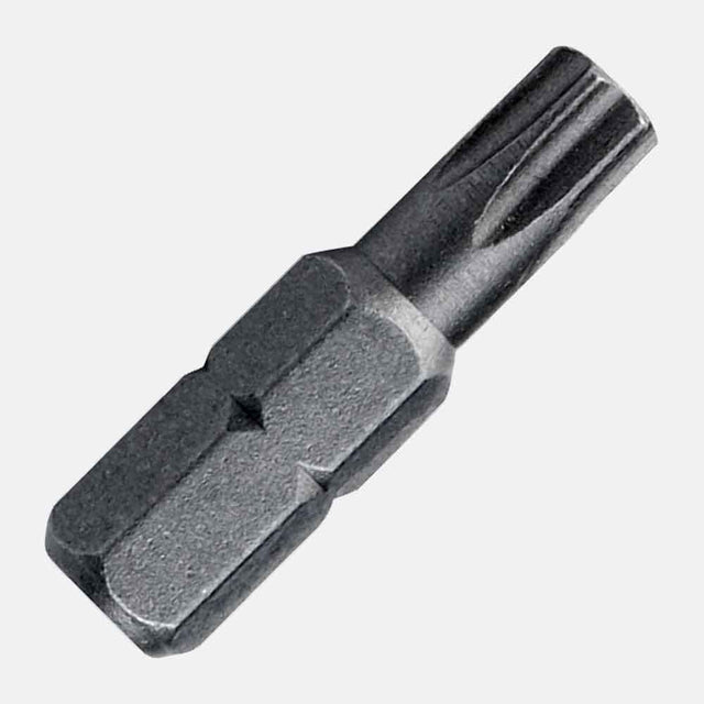 Star insert bit with 1/4-inch hex shank for Torx screws