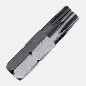 Star (Torx) insert driver bit, 1-1/4-inch long, with 5/16-inch hex shank for secure fastening