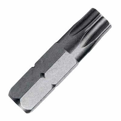 Star (Torx) insert driver bit, 1-1/4-inch long, with 5/16-inch hex shank for secure fastening