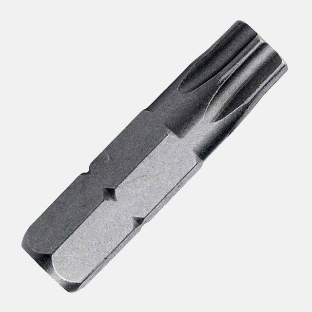 Star (Torx) insert driver bit, 1-1/4-inch long, with 5/16-inch hex shank for secure fastening