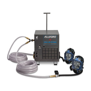 Allegro Full Mask Breathing Cold Air Respirator System, 2-Worker, Two 100' Hoses, part 9200-02CA