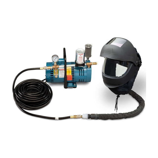Allegro EZ Air Flex Grinding/Welding Air Shield Supplied-Air Respirator System, 1-Worker, 50' Hose, part 9251-01