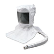 Allegro Single Bib Maintenance Free Tyvek Hood for Breathing Air Blower and Cold Air Systems, part 9910-EF