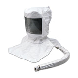 Allegro Single Bib Maintenance Free Tyvek Hood for Breathing Air Blower and Cold Air Systems
