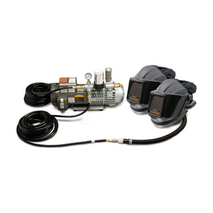 Allegro MAXSHIELD Supplied Air Shield and Flip-Front Welding System, 2-Worker, Two 50' Hoses, part 9255-02