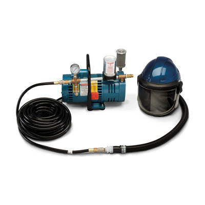Allegro Deluxe Supplied Air Shield/Helmet System, 1-Worker, 50' Hose, part 9247-01