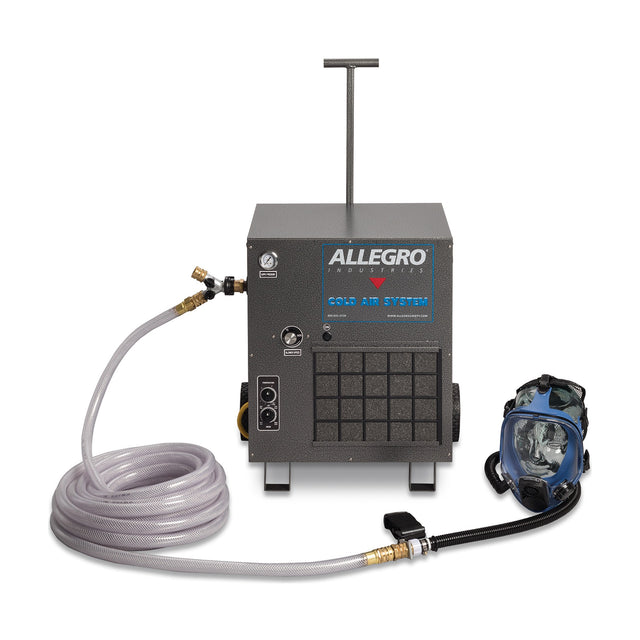 Allegro Full Mask Breathing Cold Air Respirator System, 1-Worker, 100' Hose, part 9200-01CA