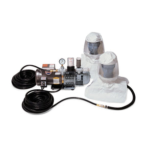 Allegro Tyvek Hood Supplied-Air Respirator System, 2-Worker, Two 50' Hoses, part 9220-02