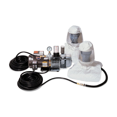 Allegro Tyvek Hood Supplied-Air Respirator System, 2-Worker, Two 50' Hoses, part 9220-02