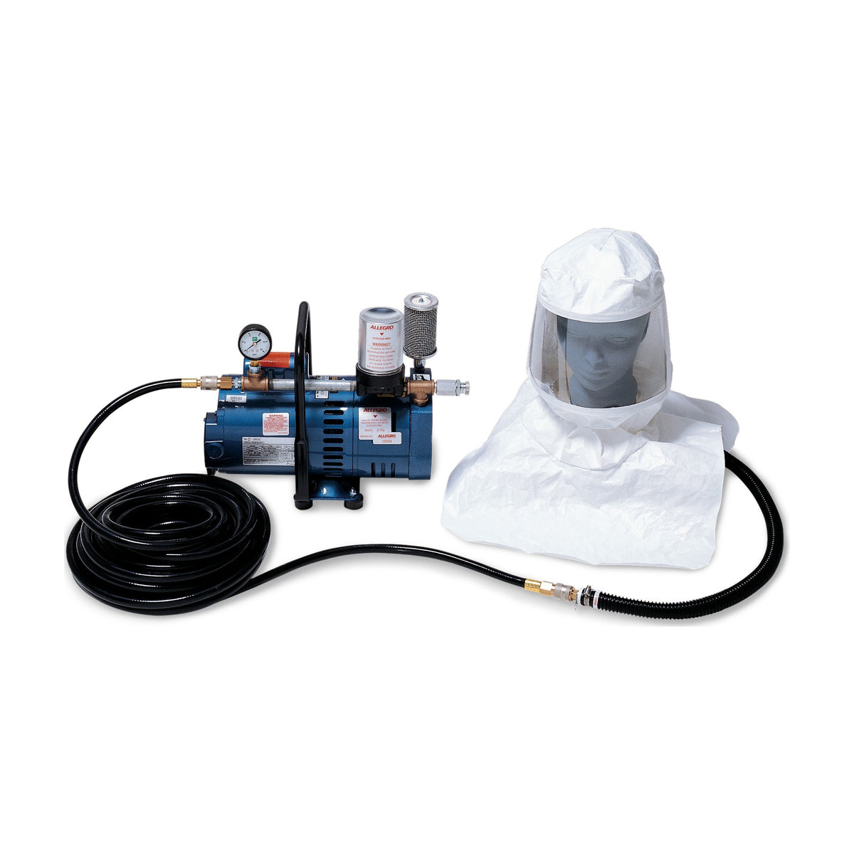 Allegro Tyvek Hood Supplied-Air Respirator System, 1-Worker, 50' Hose, part 9220-01