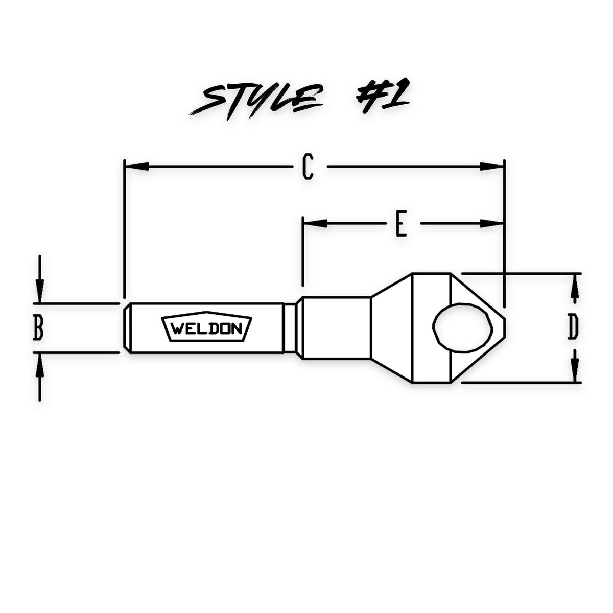 82º Pointless Countersink - #4 & #5 Screws