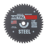 7-1/4" x 48T Metal-Cutting Circular Saw Blade for Steel, 5/8" Arbor