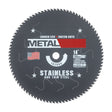 ITM METAL 14 inch 90-tooth metal-cutting circular saw blade for stainless steel, part 102889