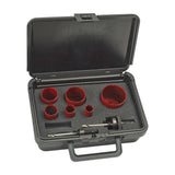 Plumber's Hole Saw Kit, 8 Piece
