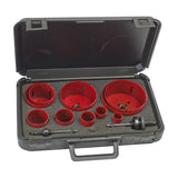 Master Electrician's Hole Saw Kit, 12 Piece