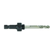 ITM ARB-2 hole saw arbor, 3/8 inch hex shank with 1/2-20 thread and pilot drill