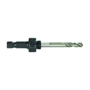 ITM ARB-2 hole saw arbor, 3/8 inch hex shank with 1/2-20 thread and pilot drill