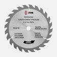 ITM 7-1/4" 24-tooth carbide tipped circular saw blade, part DS-58-724